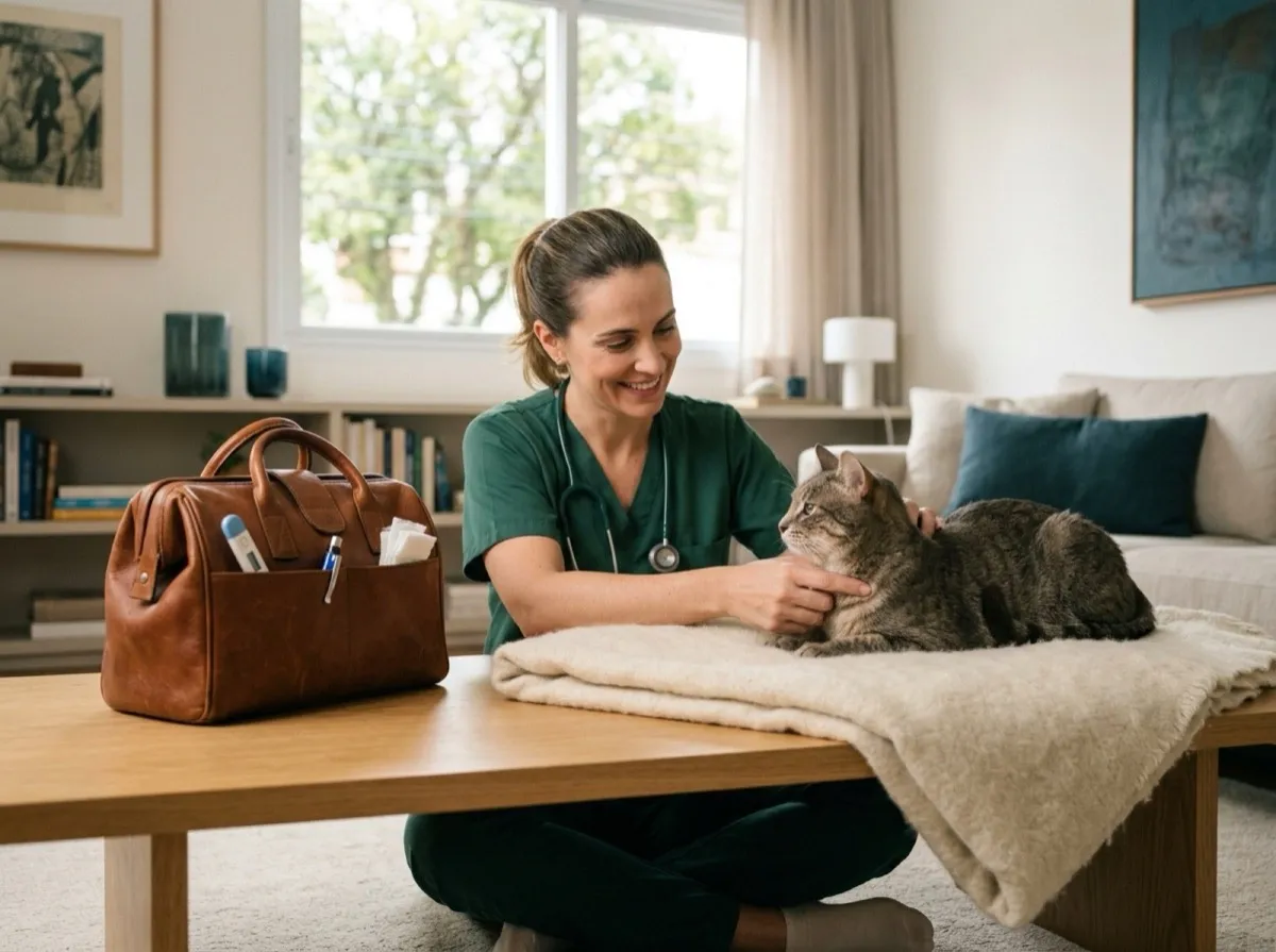 Veterinário em Casa para Gatos: Vantagens em BH