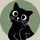 Logo Clara Medicina Felina - ícone da marca em formato de gato
